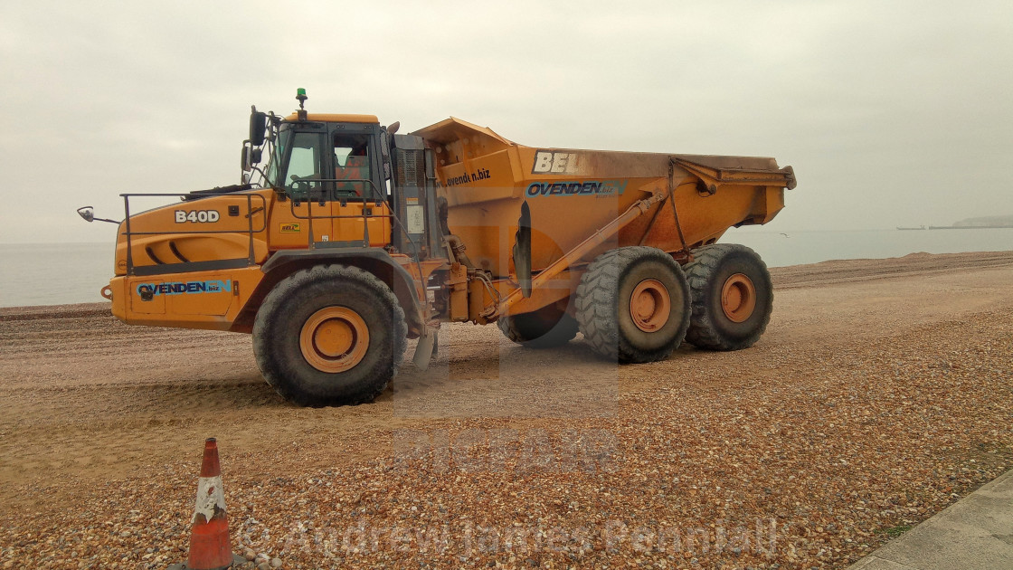 Dump Truck Lorry On The Beach License Download Or Print For 5 00 